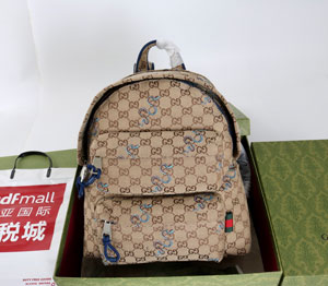 Gucci古驰800265蛇型杏蓝布包包